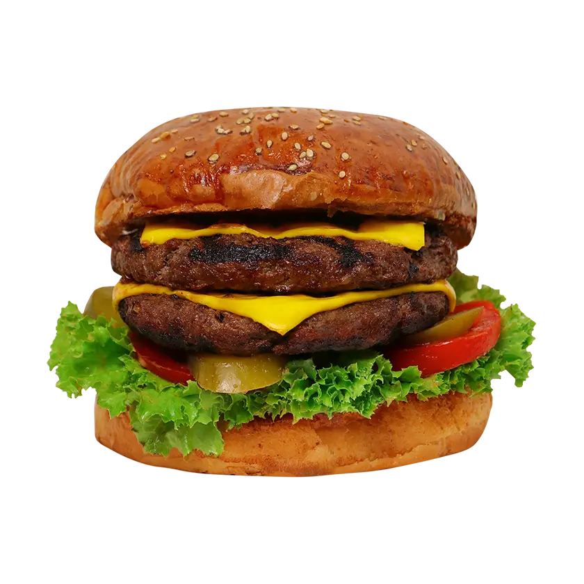 دابل برگر - برگر دو لایه برای علاقه‌مندان به گوشت